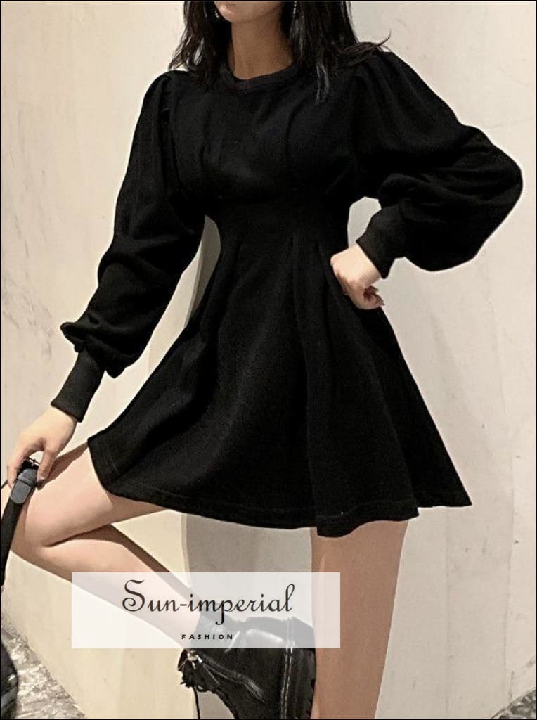 sachin and babi light blue dress A-Line Black Dresses main image 0