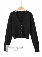 Chevron Cable Knit Cardigan - Sun Imperial (photo 4)