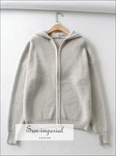 Chunky Hooded Oversize Cardigan - Sun Imperial (photo 7)
