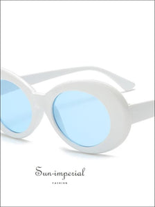 Classic Kurt Cobain Women’s Glasses Oval Ladies Sunglasses Vintage Uv400 SUN-IMPERIAL United States