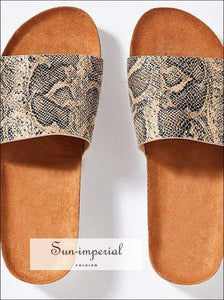 Copy of Women Summer Beach Sandals Flats Casual Shoes Woman Slides Slippers Outdoor Cork Sandalias - SUN-IMPERIAL United States