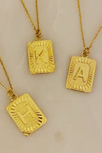 Dainty initial letter necklace - Sun Imperial (photo 3)