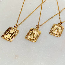 Dainty initial letter necklace - Sun Imperial (photo 5)