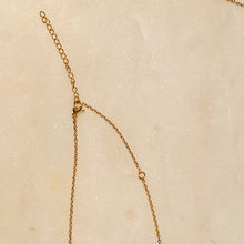 Dainty initial letter necklace - Sun Imperial (photo 6)