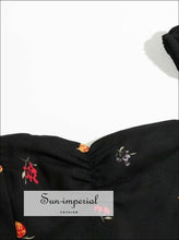 Floral Midi Dress with Front Split - Sun Imperial (photo 2)