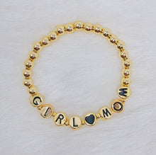 Gold bead word bracelet - Sun Imperial (photo 4)