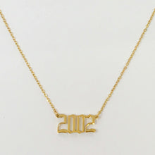 18k gold plated birth year necklace - Sun Imperial (photo 14)