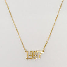 18k gold plated birth year necklace - Sun Imperial (photo 9)