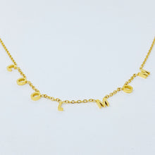 18k gold plated Cool Mom letter necklace - Sun Imperial (photo 2)