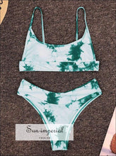 Hook String Bikini Set - Green bikini, bikini set, green, hot set SUN-IMPERIAL United States