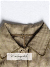 Jack Dress Coat - Summer Elegant Solid Women Coat Lapel Half Sleeve Button High Waist Long