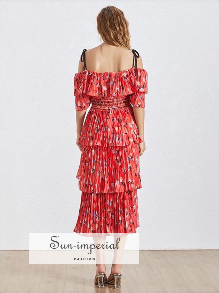 strapless open back dress Sun-imperial - lird dress