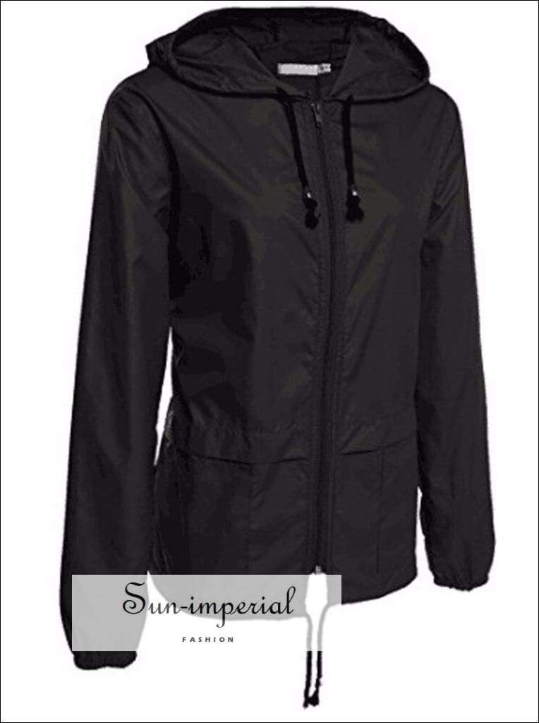 Long Hooded Sports Jacket Women Coat Running Training plus Size Jacket Fashion Pocket Long Sleeve