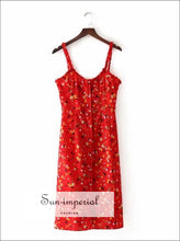 Mini Black Dot Print Chiffon Summer Dress Sleeveless Beach Buttoned Cami Ruffled Strap SUN-IMPERIAL United States