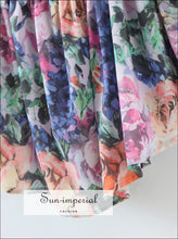 Multi Color Floral Print Cami Strap Pleated Hem Corset Style Mini Dress Beach Print, bohemian style, boho chick sexy corset style 
