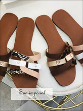 Multi Toe Ring Sandals Blush Multi 2
