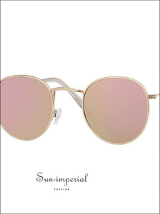 New Vintage Oval Sunglasses Women Clear Lens Eyewear Round Sun Glasses for Female - Silver SUN-IMPERIAL United States