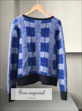 Plaid Button Front Cardigan Sweater - Sun Imperial (photo 2)