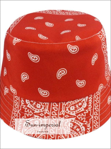 Reversible Black White Cow Pattern Women Bucket Hat SUN-IMPERIAL United States