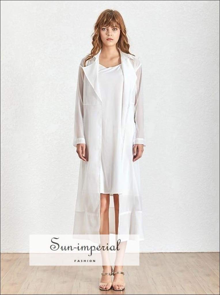 sheer dress in sunlight Women Wrap Dress Maxi Thin Lace Sheer Beach Summer Sun Protect See-through