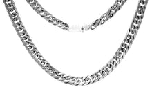 Silver Miami Cuban link chain - Sun Imperial (photo 3)