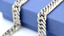 Silver Miami Cuban link chain - Sun Imperial (photo 5)