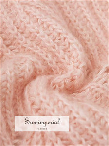 Soft Knit Eyelet Sweater