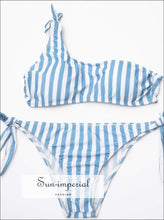 Sun-imperial 2 Piece Striped High Waist Bikini piece, piece set, bikini, bikini hot SUN-IMPERIAL United States