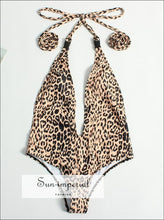 Animal-Print Multi-Way Wrap Swimsuit - Sun Imperial product photo 4