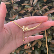 Butterfly Snake-Chain Choker Necklace - Sun Imperial product photo 6