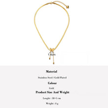 Butterfly Snake-Chain Choker Necklace - Sun Imperial product photo 7