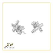 Cross CZ Stud Earrings — Style 2 - Sun Imperial product photo 6