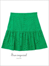 Embroidered Cami and Mini Skirt Set or Separates - Sun Imperial product photo 7
