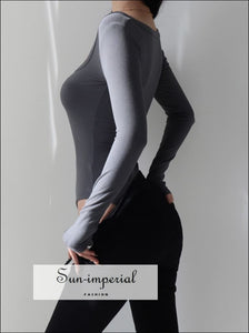 Sun-imperial Extra Square Neck Long Sleeved Bodysuit Sun-Imperial United States