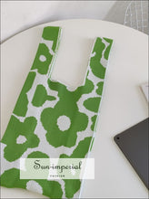 Floral Knit Tote Bag - Sun Imperial product photo 10