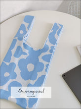 Floral Knit Tote Bag - Sun Imperial product photo 11