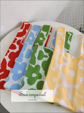 Floral Knit Tote Bag - Sun Imperial product photo 1