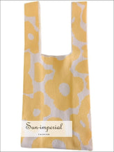 Floral Knit Tote Bag - Sun Imperial product photo 3