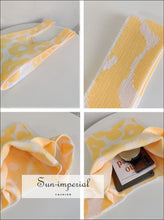 Floral Knit Tote Bag - Sun Imperial product photo 4