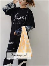 Floral Knit Tote Bag - Sun Imperial product photo 5