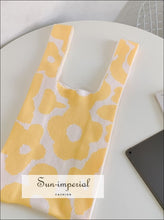 Floral Knit Tote Bag - Sun Imperial product photo 9