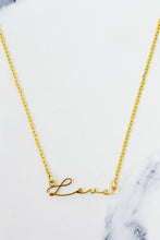 Gold Love Necklace - Sun Imperial product photo 2