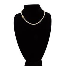 Gold-Tone Cubic Zirconia Tennis Necklace - Sun Imperial product photo 14