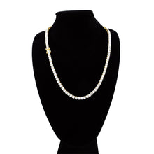 Gold-Tone Cubic Zirconia Tennis Necklace - Sun Imperial product photo 19