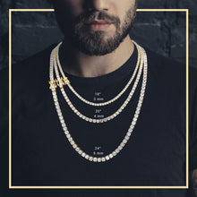 Gold-Tone Cubic Zirconia Tennis Necklace - Sun Imperial product photo 5