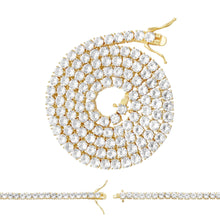 Gold-Tone Cubic Zirconia Tennis Necklace - Sun Imperial product photo 6