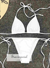 Halter-Tie Brazilian Bikini Set - Sun Imperial product photo 14