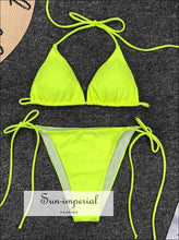 Halter-Tie Brazilian Bikini Set - Sun Imperial product photo 16