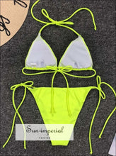 Halter-Tie Brazilian Bikini Set - Sun Imperial product photo 17
