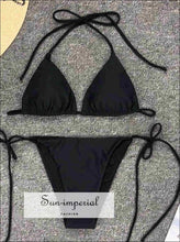Halter-Tie Brazilian Bikini Set - Sun Imperial product photo 18